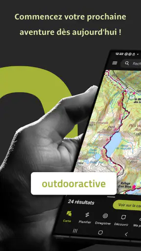 Outdooractive Randonnée & Vélo screenshot 1