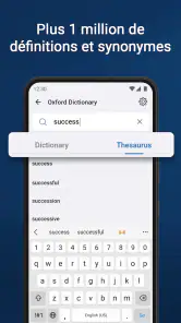 Oxford Dictionary & Thesaurus screenshot