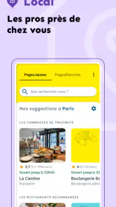 PagesJaunes – recherche locale screenshot