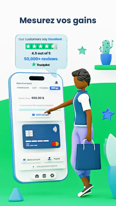 Paidwork: Gagner de l'argent screenshot 1