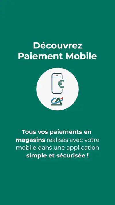 Paiement mobile CA screenshot 1