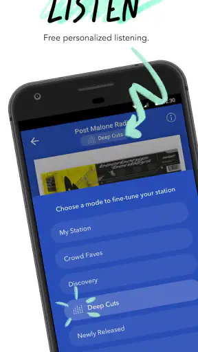 Pandora - Music & Podcasts screenshot 1
