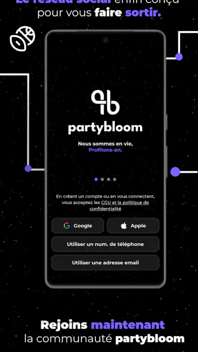 Partybloom screenshot 1