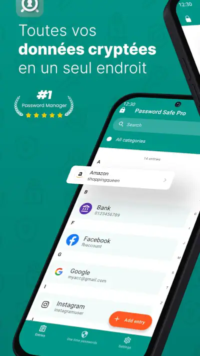 Password Safe and Manager screenshot 1