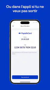 PaysafeCard-paiements prépayés screenshot