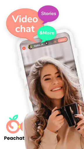 Peachat - Chat vidéo en direct screenshot 1