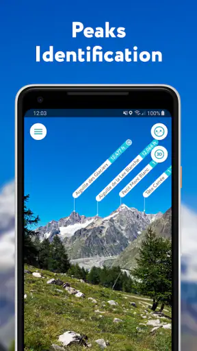 PeakVisor - 3D Maps & Peaks ID screenshot 1