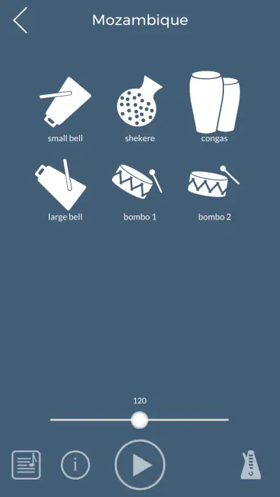 PercussionTutor screenshot 1
