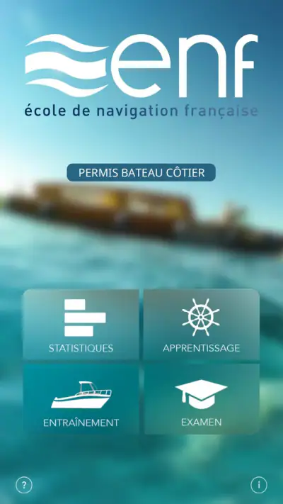 Permis bateau côtier ENF screenshot 1