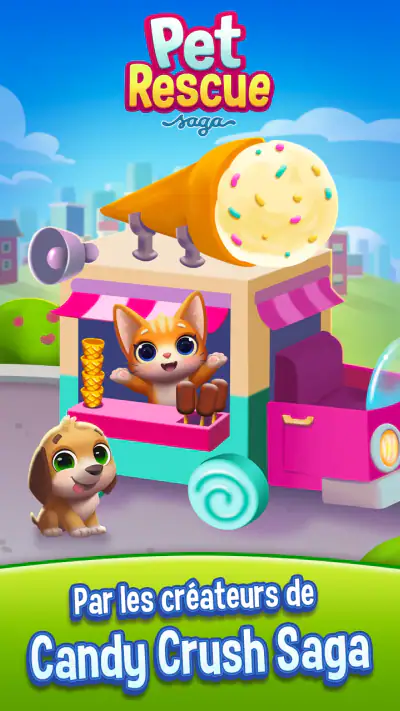 Pet Rescue Saga screenshot 1