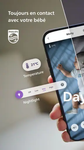 Philips Avent Baby Monitor+ screenshot 1