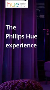Philips Hue screenshot