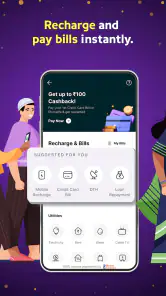 PhonePe UPI, Payment, Recharge screenshot