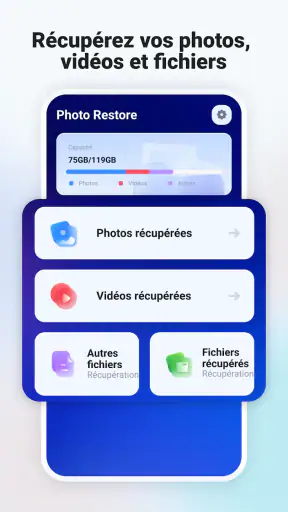 Photo Restore - Fichiers screenshot 1