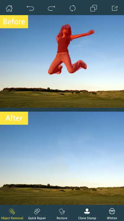 Photo Retouch-Object Removal screenshot 1