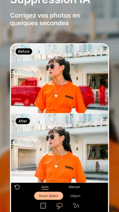 PhotoDirector: Retouche photo screenshot 1