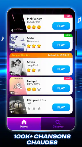 Piano Magic Star 4 Jeu Musical screenshot 1