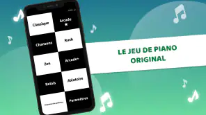 Piano Tiles Jeux classiques screenshot 1