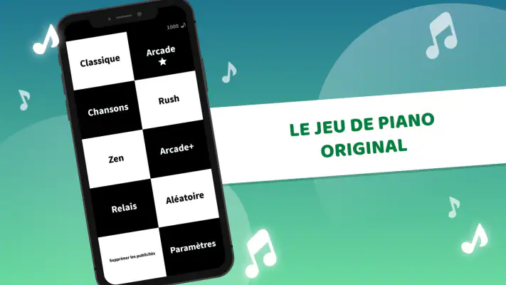 Piano Tiles Jeux classiques screenshot 1