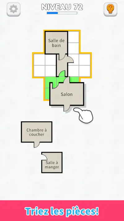 Pièces à agencer screenshot 1