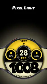 Pixel Light - Watch face screenshot