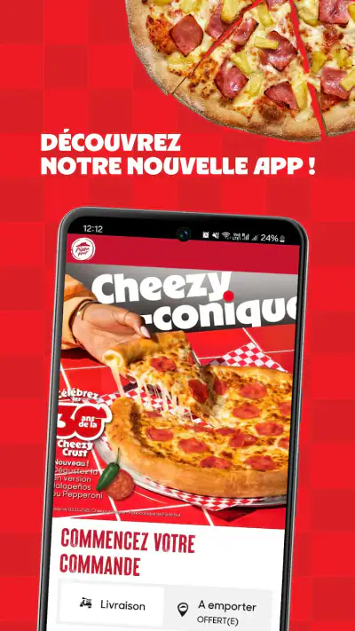 Pizza Hut France screenshot 1