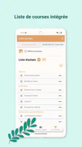 Planificateur De Repas Semaine screenshot