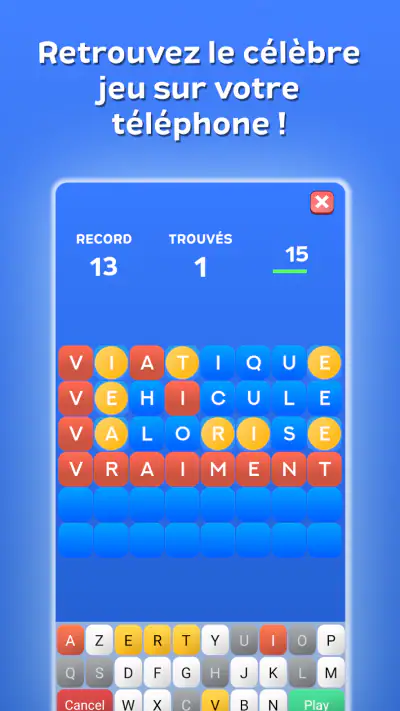 Super Motus - Jeu de Lettres screenshot 1