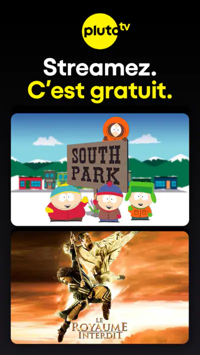 Pluto TV - TV, Films & Séries screenshot 1