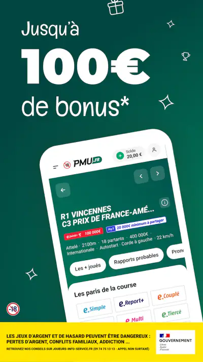PMU.fr – Pari Hippique & Turf screenshot 1