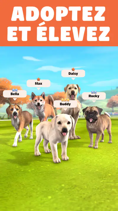 Pocket Paws: mes petits chiens screenshot 1