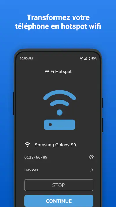 Point d'accès Wi-Fi portable screenshot 1