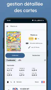 Pokécardex screenshot