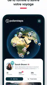 Polarsteps: Suivi de voyage screenshot