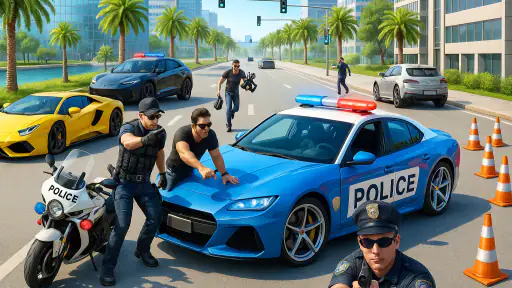 Police Car Chase: police Games screenshot
