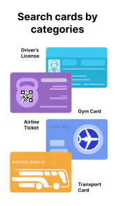 Porte cartes virtuel screenshot