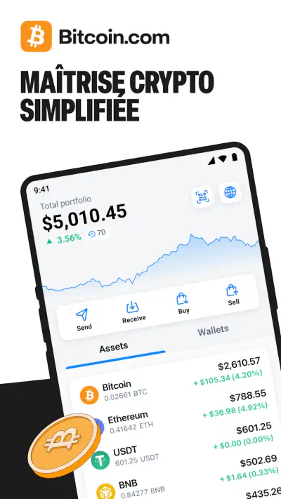 Portefeuille DeFi Bitcoin screenshot 1