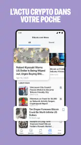 Portefeuille DeFi Bitcoin screenshot