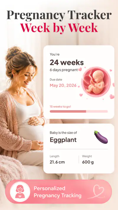 Pregnancy Tracker: Baby Growth screenshot 1