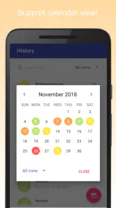 Pression artérielle screenshot