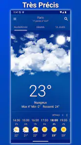 Prévisions Météo : Ciel Dégagé screenshot