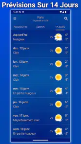 Prévisions Météo : Ciel Dégagé screenshot