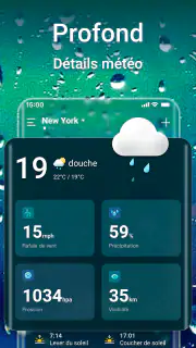 Prévisions météo et radar screenshot 6