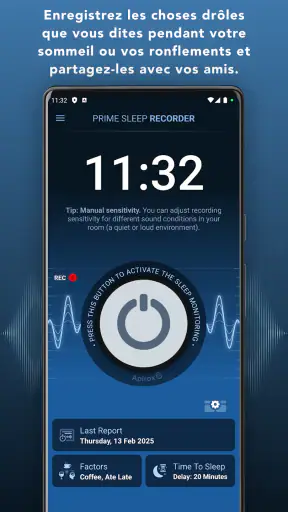 Prime Sleep Recorder screenshot 1