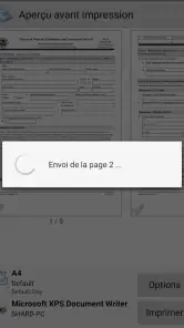 PrinterShare Impression mobile screenshot