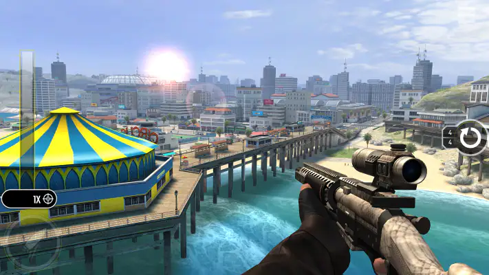 Pure Sniper: jeu de tir 3D screenshot 1