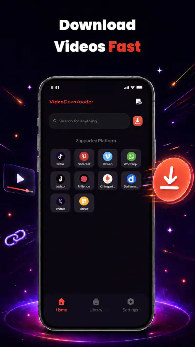 Pure Video Downloader: Private screenshot 1