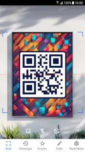 QR Code Scanner (français) screenshot