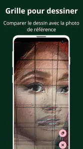 quadrillage photo pour dessin screenshot