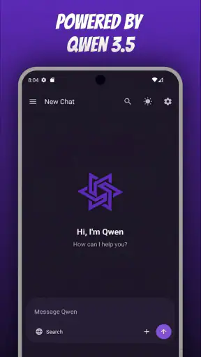 Quen AI: Chat with Qwen 3.6 screenshot 1